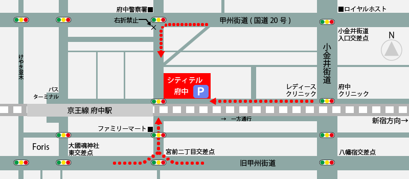 車でのアクセス